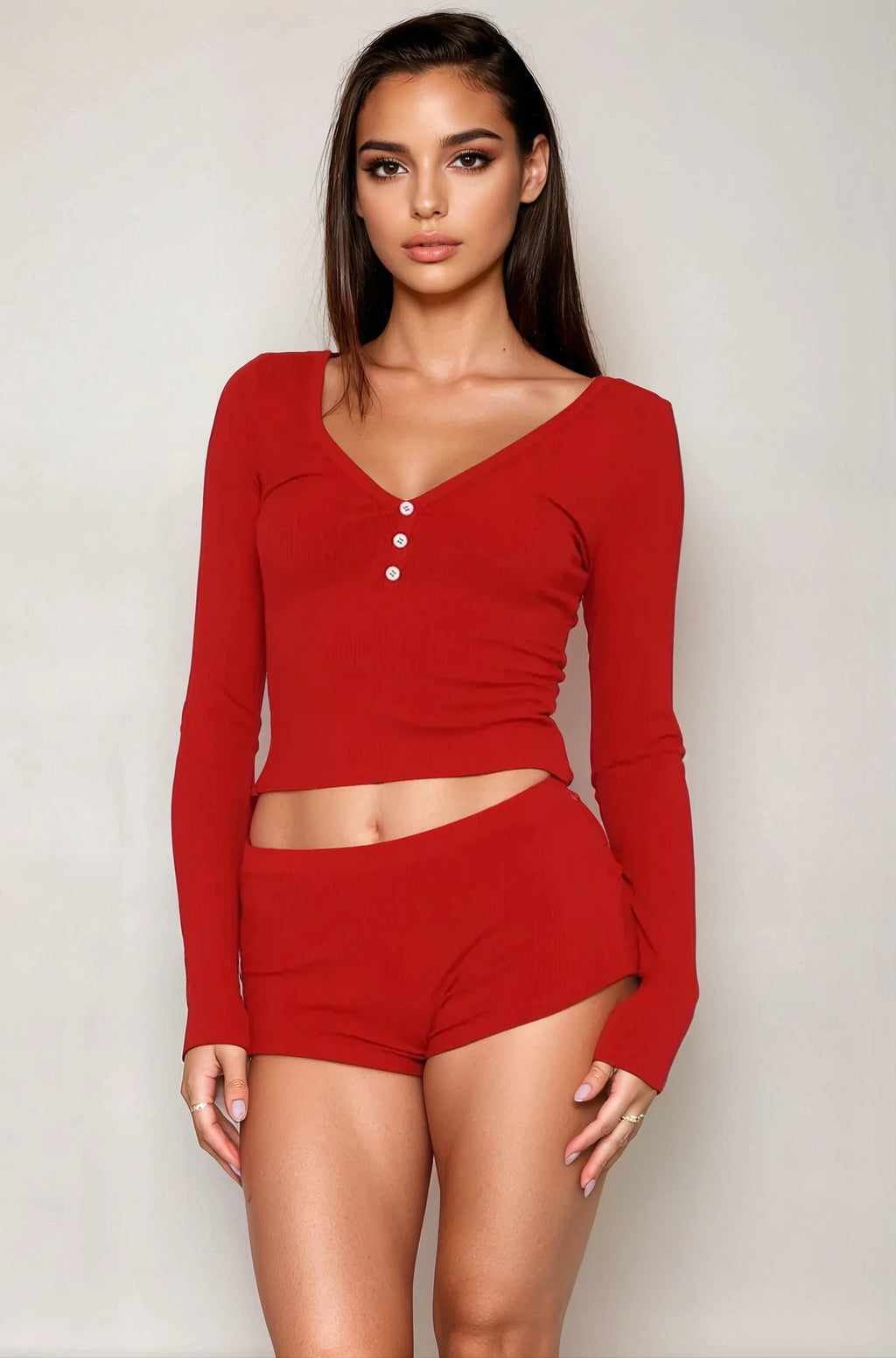 Soft Long Sleeve Loungewear Set